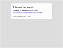 Tablet Screenshot of dunwoodyga.municipalonlinepayments.com
