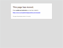 Tablet Screenshot of mooreok.municipalonlinepayments.com